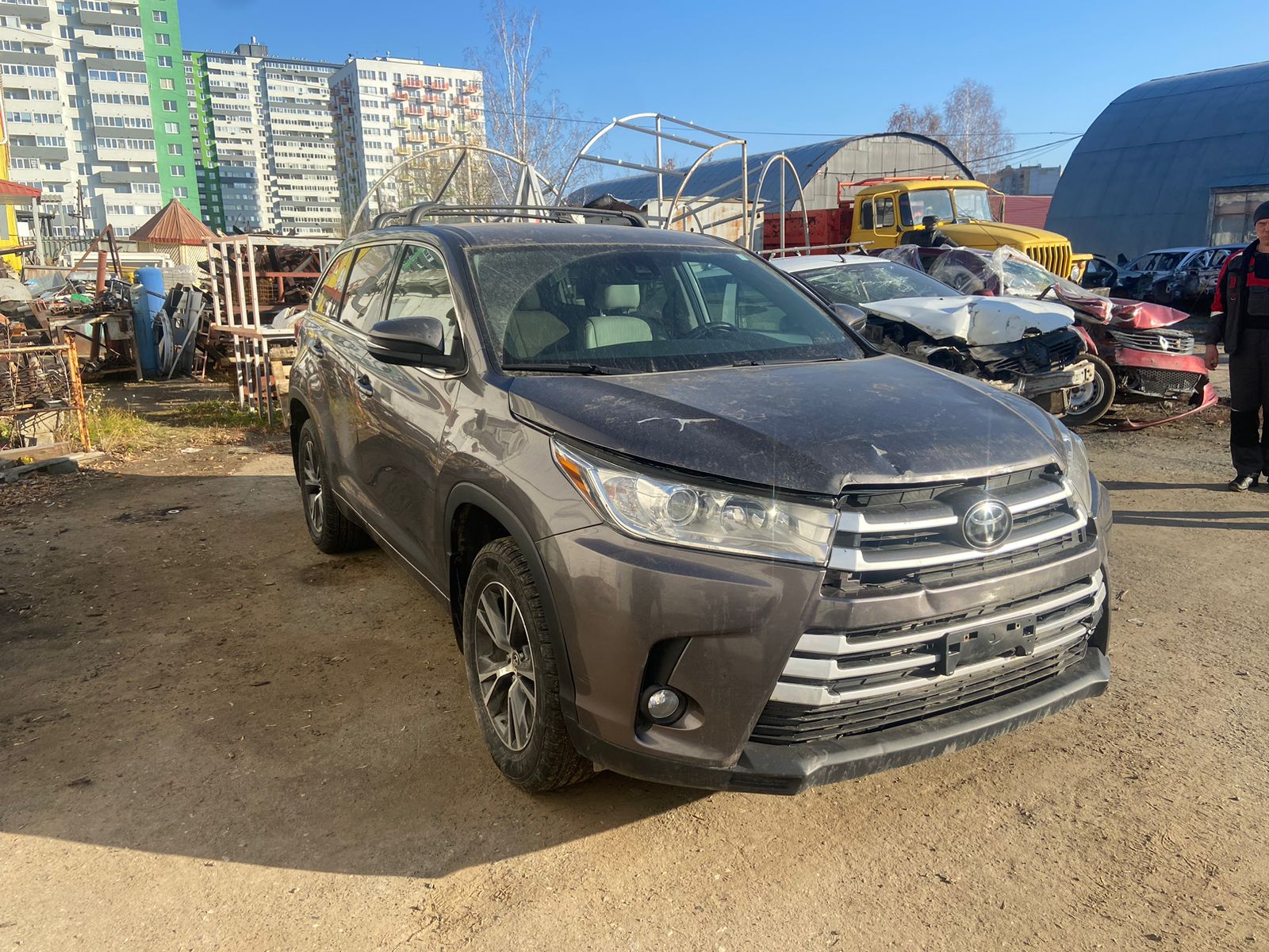 Поступление автомобиля в разбор Toyota Highlander LE Велижанская 69/2