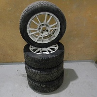 Колесо R16 (комплект) (зима) (205*55) Hankook Winter I Pike RS